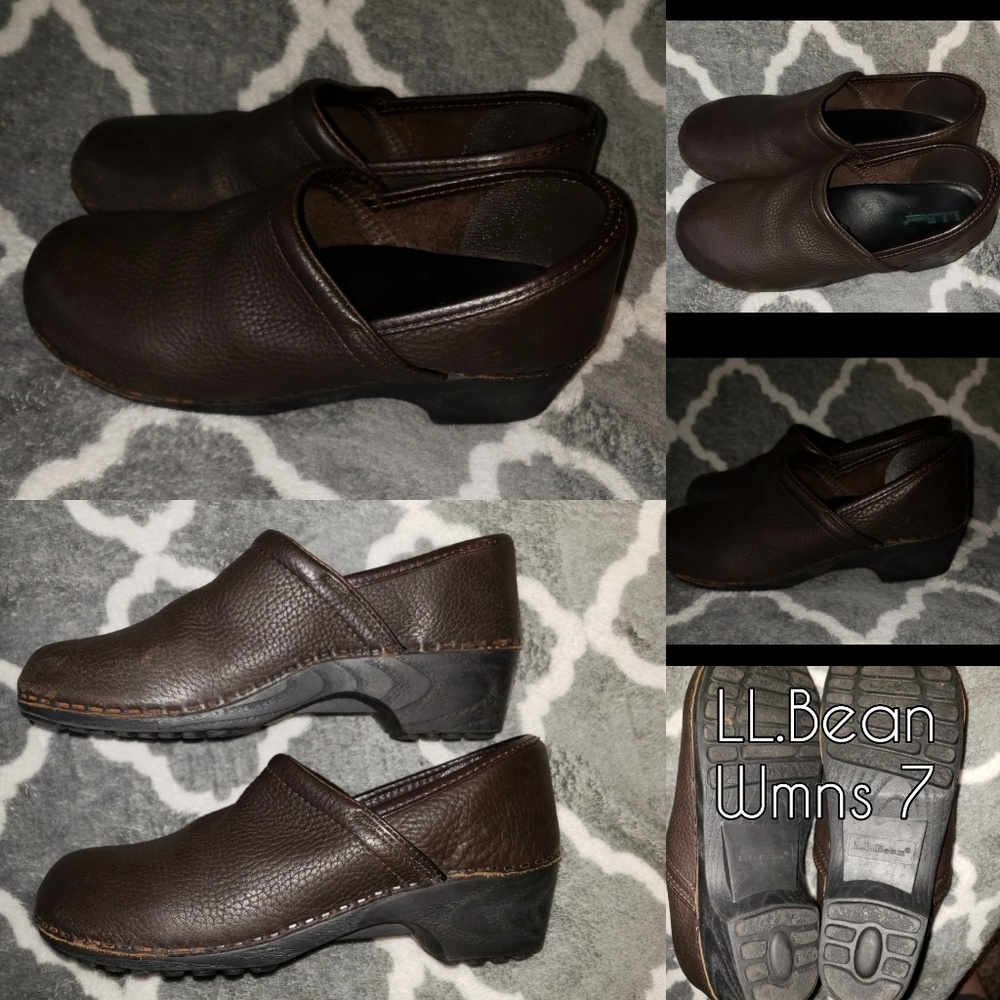 💠3FOR$30💠LL Bean Man Made Leather Slip On Shoes